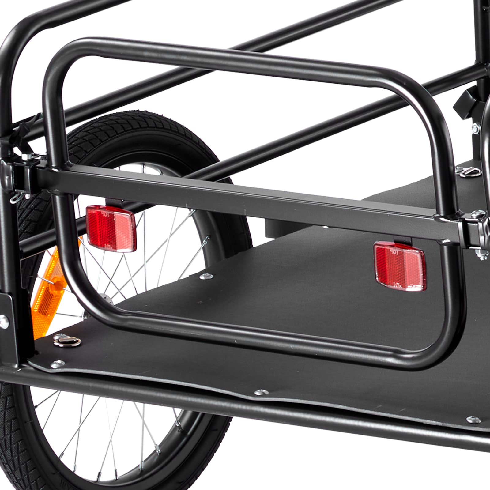 Heavy Duty Bike Cargo Trailer For Bicycle Foldable Wagon Cart_voghion.com